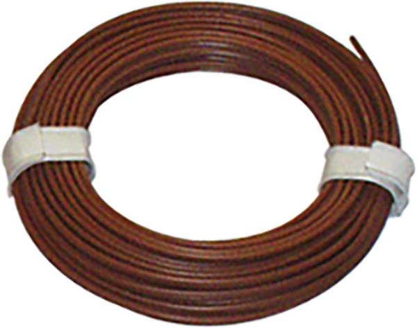 econ connect ZKL014BR5 Draad 2 x 0.14 mm² Bruin 5 m