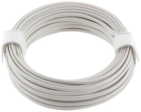 econ connect KZL2X008WS5 Draad 2 x 0.08 mm² Wit 5 m