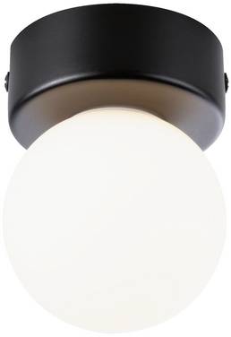 Paulmann 71068 Gove Plafondlamp Stiftfitting G9   Zwart (mat), Satijn