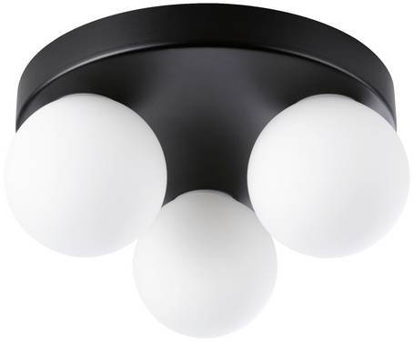 Paulmann 71069 Gove Plafondlamp  G9   Zwart (mat), Satijn