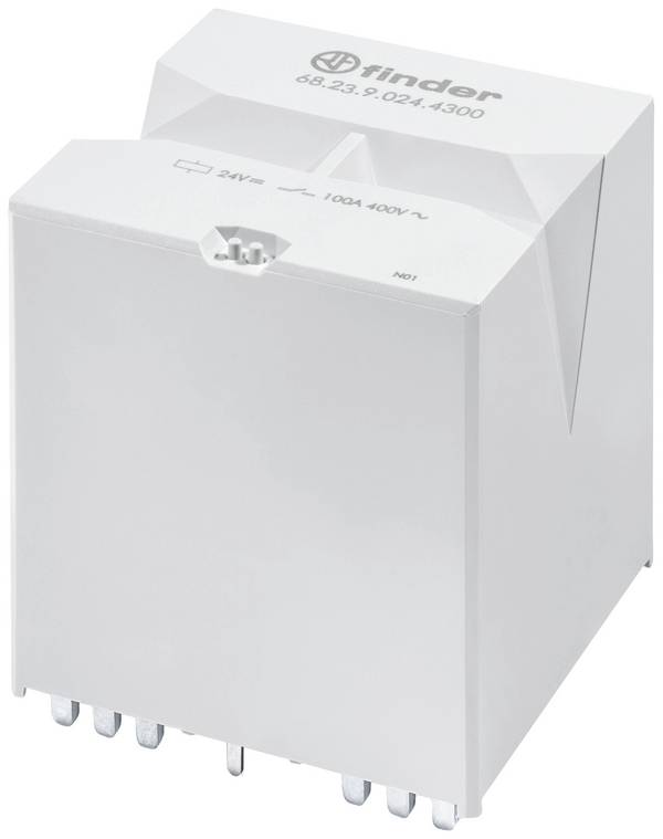Finder 68.23.9.024.4300 Hoogvermogen relais  100 A 2x NO, 1x NC 1 stuk(s)