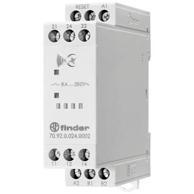 FINDER 70.92.8.230.0002 Temperatuurrelais; motortemperatuur; 230VAC; op DIN-rail; DPDT - 1 stuk-0
