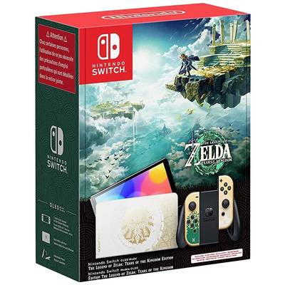 Nintendo Switch OLED console 64 GB Wit, Zwart, Goud, Groen Limited Edition