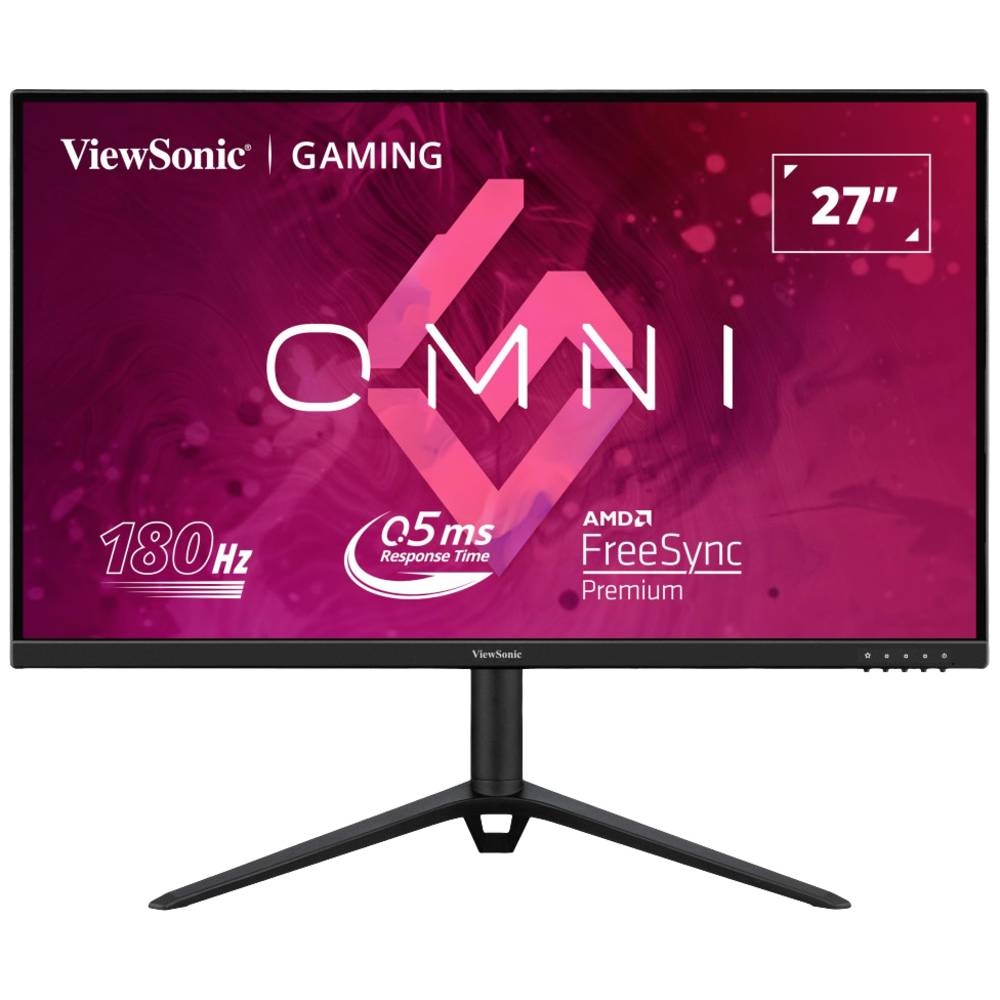Viewsonic VX2728J Gaming monitor 68.6 cm (27 inch) Energielabel E (A - G) 1920 x 1080 Pixel Full HD 0.5 ms HDMI, DisplayPort IPS LED