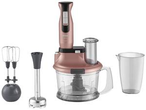 Conrad arzum AR1103 Staafmixer 1500 W Turbofunctie, Met ijscrushfunctie, Met maatbeker, Met mixbeker Rose gold aanbieding