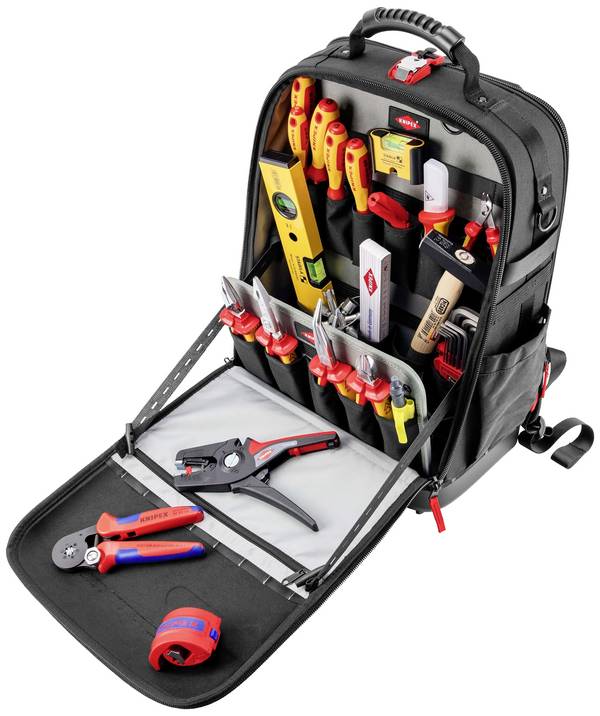 Knipex Modular X18 Elektro Gereedschapsrugzak, gevuld  Electricien (b x h x d) 340 x 530 x 210 mm
