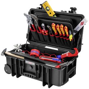 Conrad Knipex Robust26 Sanitär Gereedschapskoffer (gevuld) (l x b x h) 550 x 350 x 225 mm aanbieding