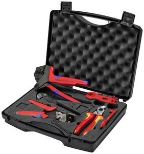 Conrad Knipex 97 91 04 V01 Gereedschapskoffer (met inhoud) (l x b x h) 345 x 345 x 80 mm aanbieding