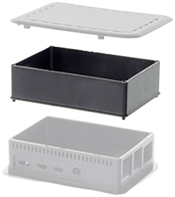 TEKO RPI4-SPACER.40 RPI4-SPACER.40 Behuizingscomponent 93 x 58.9 x 25 x 93 Kunststof Wit 1 stuk(s)