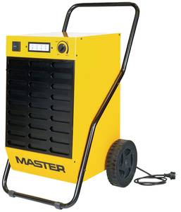 Conrad Master DH 44 Bouwdroger 615 m³ 610 W 1.7 l/h Geel/zwart (reflecterend) aanbieding