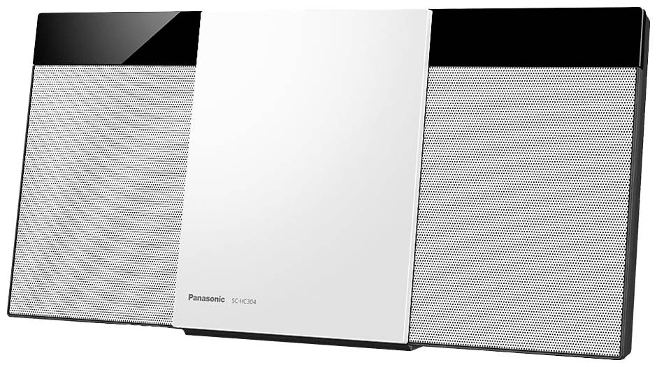 Panasonic SC-HC304EG-W, Kompaktanlage Weiß, Bluetooth, CD, Radio - View #3
