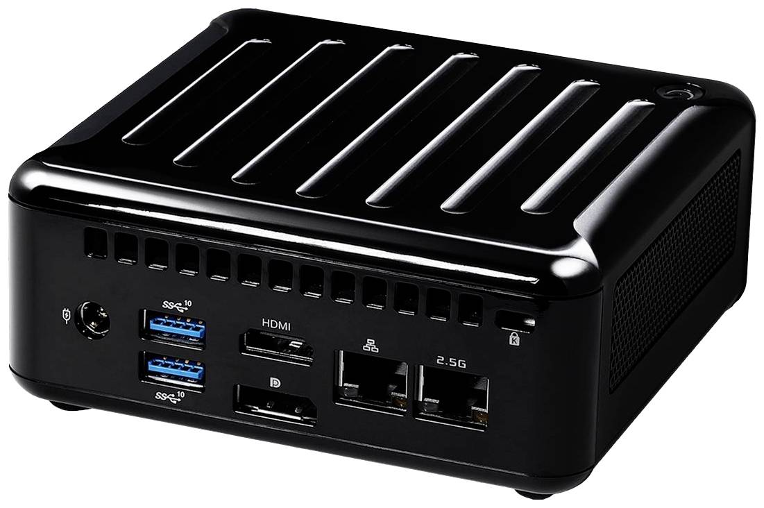 ASRock Barebone Industrial NUC BOX 2.5 cm (1 inch) Intel® Core™ i7 1165G7 4.7 GHz Intel IRIS Xe Graphics 90PXG7T0-P0EAY1-1