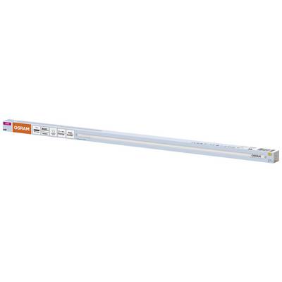 Verpakking van een Osram LED-buis met energiebesparingsadviezen en productinformaties.
