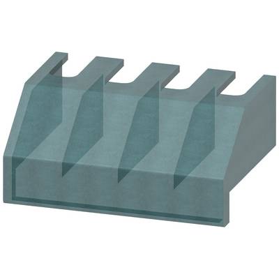 Grijze onmogelijke vorm met parallelle, versprongen lopende strepen die optisch verwarrend zijn en een niet te realiseren 3D-ontwerp voorstellen.