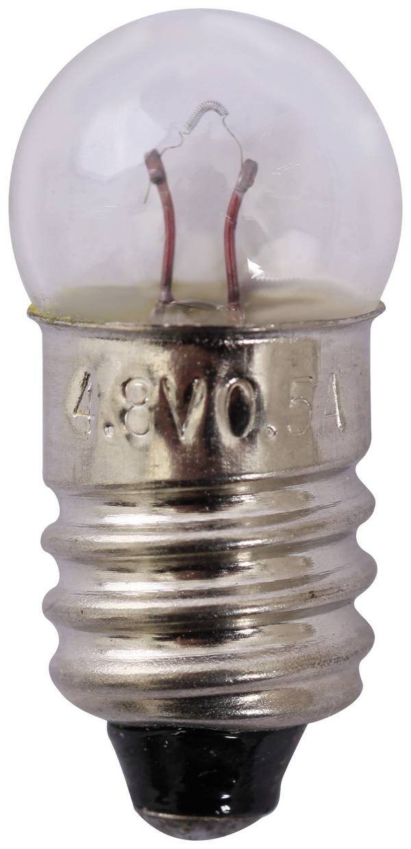 Quadrios 22O183 Fietslampje 4.8 V 2.4 W Fitting E10  Wit 1 stuk(s)