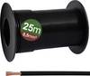 Quadrios 23CW025 Enkele ader 0.5 mm² Zwart 25 m