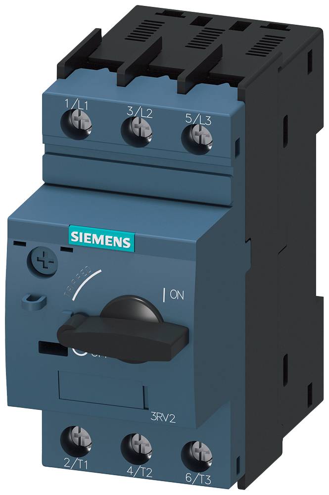 Siemens 3RV2021-0BA10 Vermogensschakelaar 1 stuk(s) Instelbereik (stroomsterkte): 0.14 - 0.2 A