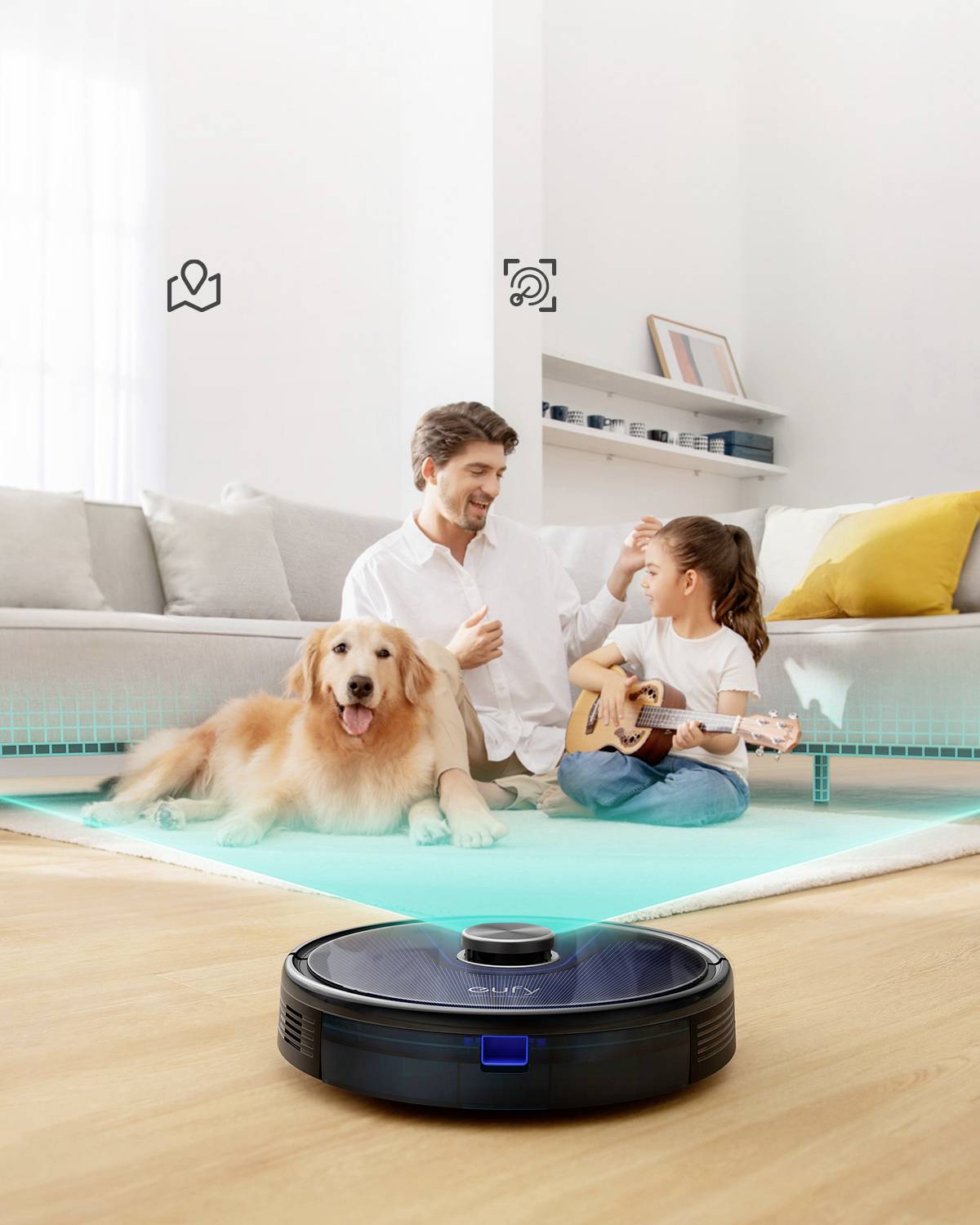 Eufy Clean L35 Hybrid+ robotstofzuiger 3,2 L Stofzak Zwart-7