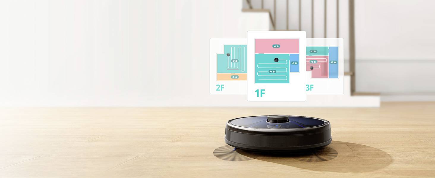 Eufy Clean L35 Hybrid+ robotstofzuiger 3,2 L Stofzak Zwart-18