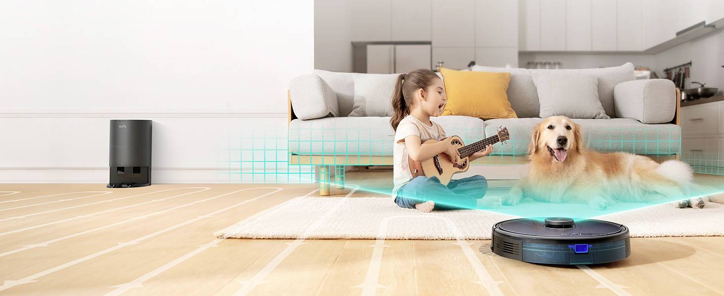 Eufy Clean L35 Hybrid+ robotstofzuiger 3,2 L Stofzak Zwart-24