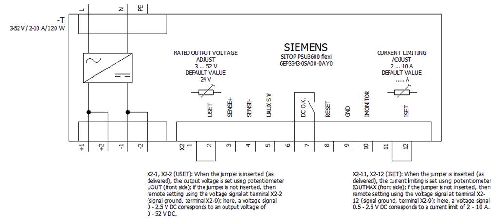 Siemens 6EP33430SA000AY0 DIN-rail netvoeding Inhoud 1 stuk(s)-3