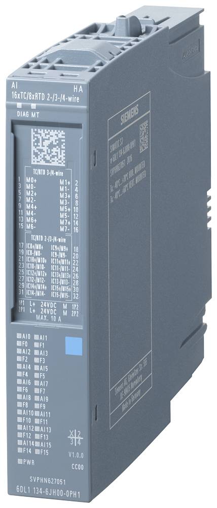 Siemens 6DL1134-6JH00-0PH1 6DL11346JH000PH1 PLC-ingangsmodule