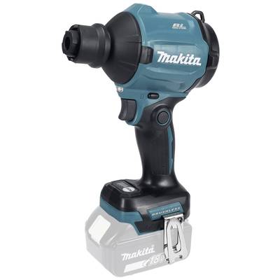 Een blauwe, draadloze Makita-schroevendraaier met accu en ergonomische handgreep, geschikt voor bouw- en doe-het-zelfwerkzaamheden.