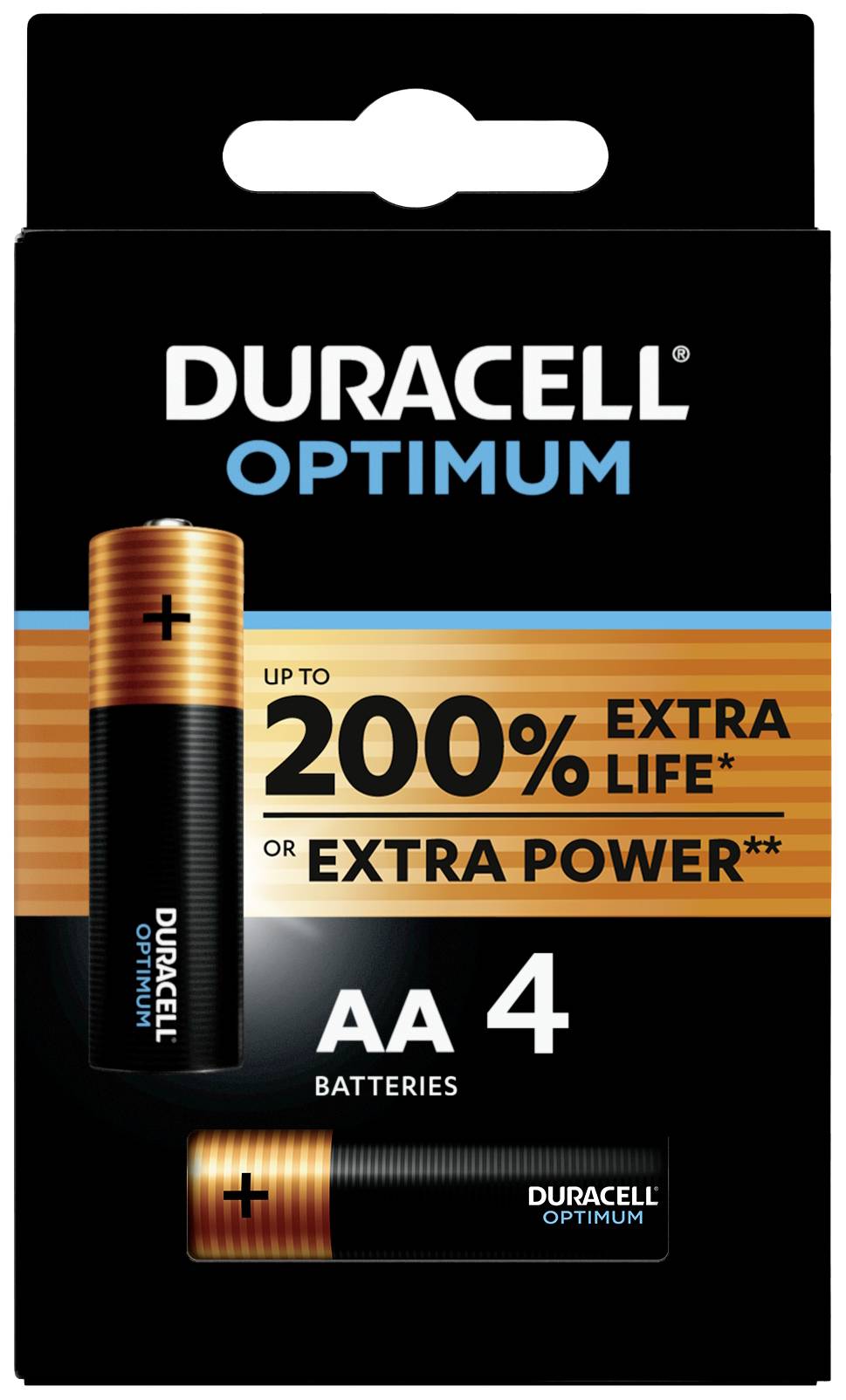 Duracell Optimum AA batterij (penlite) Alkaline 1.5 V 4 stuk(s)