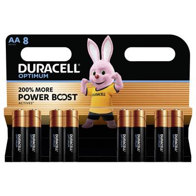 Duracell Optimum AA batterij (penlite) Alkaline 1.5 V 8 stuk(s)-0