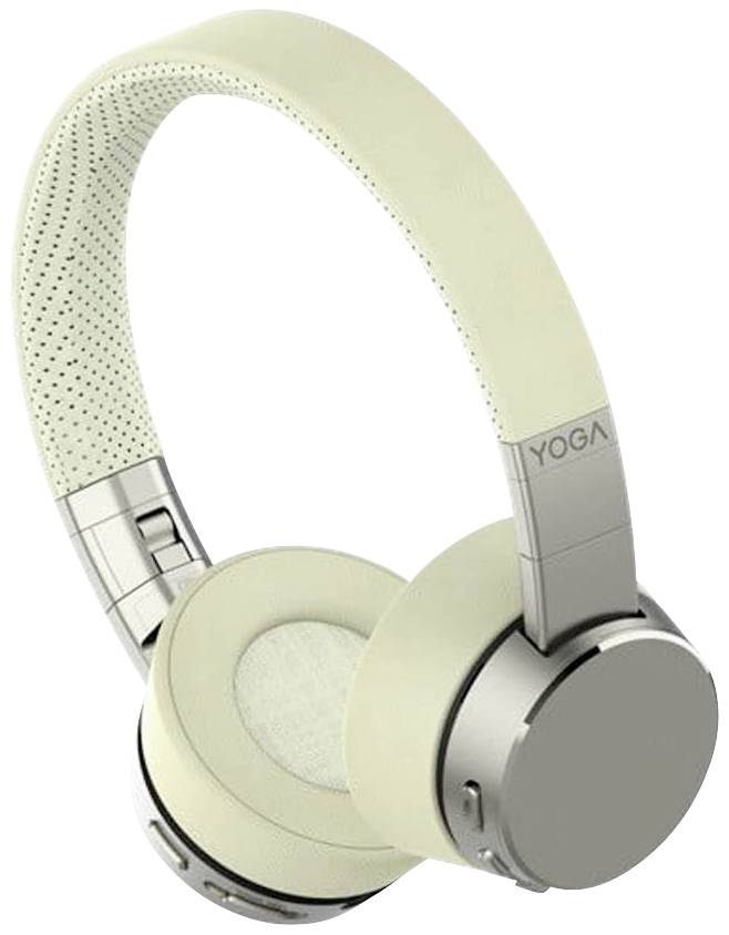 Lenovo Yoga-headset Bedraad & Draadloze hoofdband Bluetooth Crème, Wit-1
