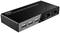HDMI-switch met twee poorten toont aansluitingen voor muis, toetsenbord en apparaten. Biedt audiobeheer en selectieschakelaar.