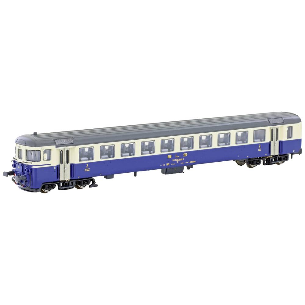 Hobbytrain - Pendelzug-steuerwagen Bt Bls Iv Creme/blau  (?/21) * - HOB-H23943