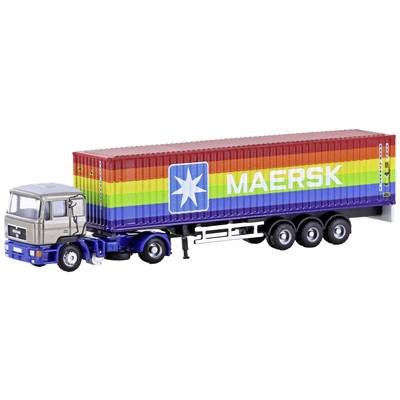 Minis by Lemke LC4066 N Vrachtwagen MAN F90 containeroplegger MAERSK