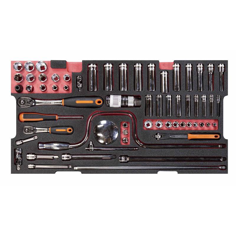 Bahco Gereedschapskoffer (gevuld) 240-delig Luchtvaartmonteur, Electricien, Handwerker, Doe-het-zelver, Technicus, Unive-1