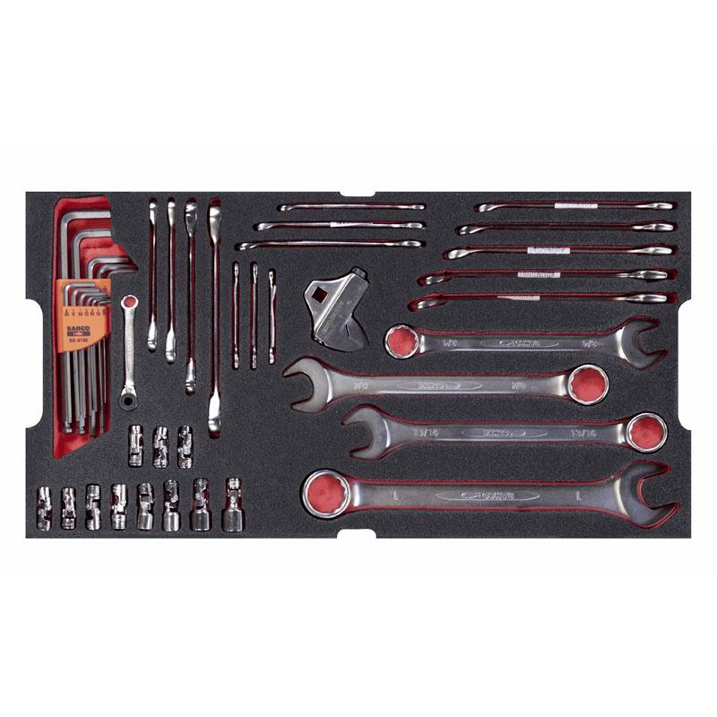 Bahco Gereedschapskoffer (gevuld) 240-delig Luchtvaartmonteur, Electricien, Handwerker, Doe-het-zelver, Technicus, Unive-3