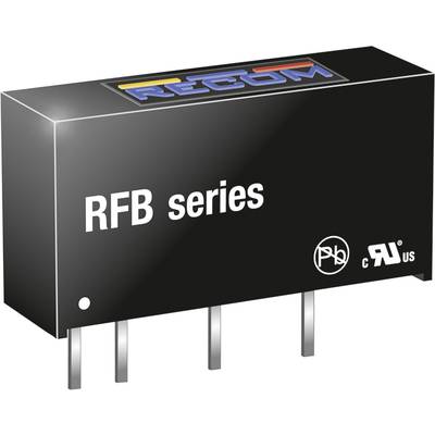 RECOM RFB-0505S DC/DC-converter 5 V 5 V 0.2 A 1 W Aantal uitgangen: 1 x Inhoud 1 stuk(s)