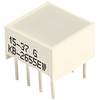 KINGBRIGHT ELECTRONIC KB-2655EW LED achtergrondverlichting; rood; Lens: wit,diffusie; λd: 625nm - 1 stuk