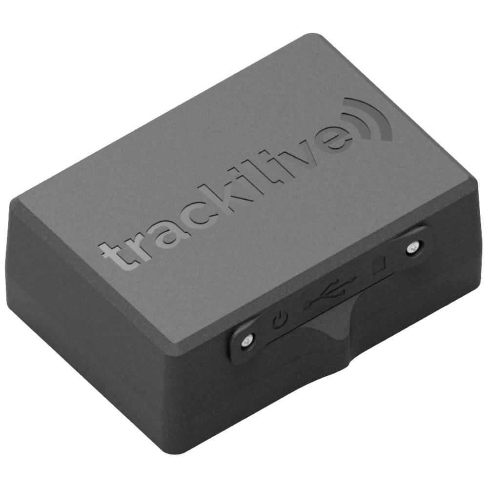 Trackilive EverFind GPS-tracker Voertuigtracker, Multifunctionele tracker Zwart