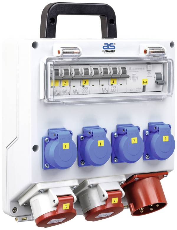 AS Schwabe FIXO 3 61517 CEE-stroomverdeler 400 V 16 A
