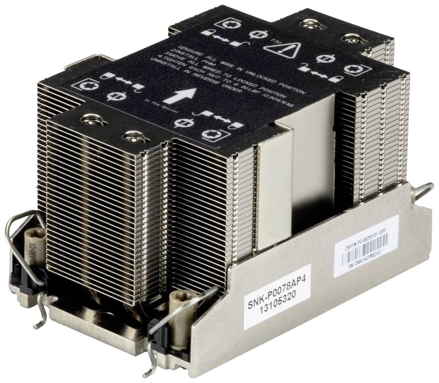 Supermicro CPU Koeler - Actieve Koelpasta - voor LGA4189 - 2U-1
