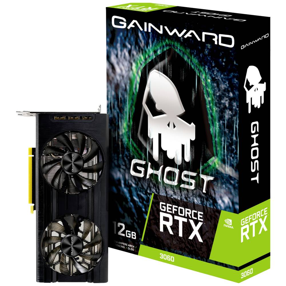 Gainward Videokaart Nvidia GeForce RTX 3060 12 GB GDDR6-RAM PCIe 4.0 x16, HDMI, DisplayPort
