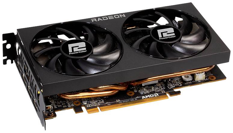 Powercolor AMD Radeon RX 6650 XT Videokaart 8 GB GDDR6-RAM PCI-Express, HDMI, DisplayPort-1