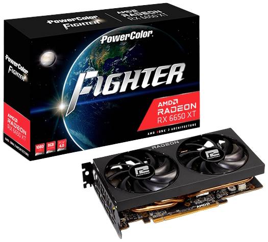 Powercolor AMD Radeon RX 6650 XT Videokaart 8 GB GDDR6-RAM PCI-Express, HDMI, DisplayPort-5