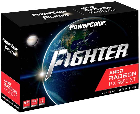 Powercolor AMD Radeon RX 6650 XT Videokaart 8 GB GDDR6-RAM PCI-Express, HDMI, DisplayPort-6