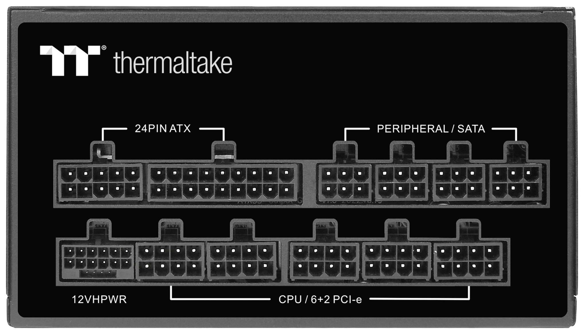 Thermaltake Toughpower GF A3 1050W PC-netvoeding 1050 W ATX 80 Plus Gold-7