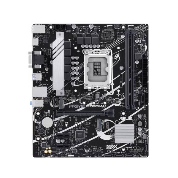 Asus PRIME B760M-K Moederbord Socket Intel LGA 1700 Vormfactor Micro-ATX Moederbord chipset Intel® B760