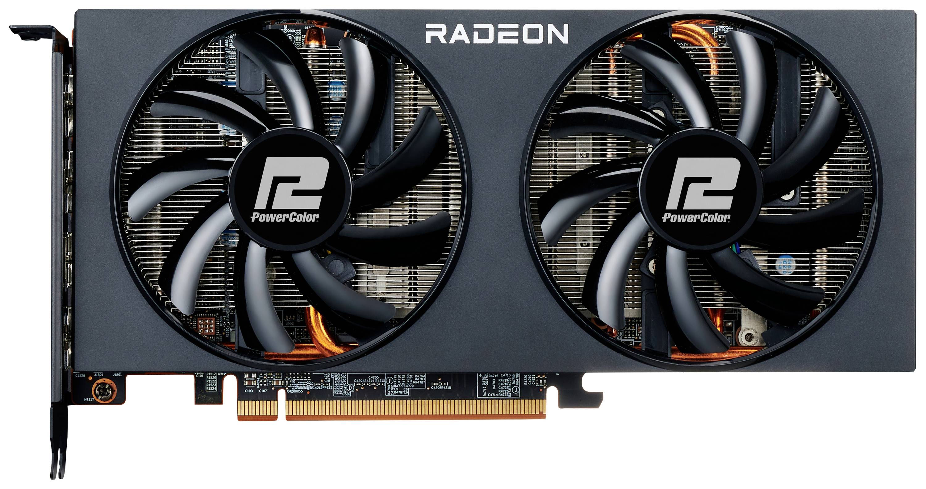 PowerColor AXRX 6700XT 12GBD6-3DH - Radeon RX 6700 XT - 12 GB - GDDR6 - 192 Bit - 7680 x 4320 Pixels - PCI Express 4.0-1