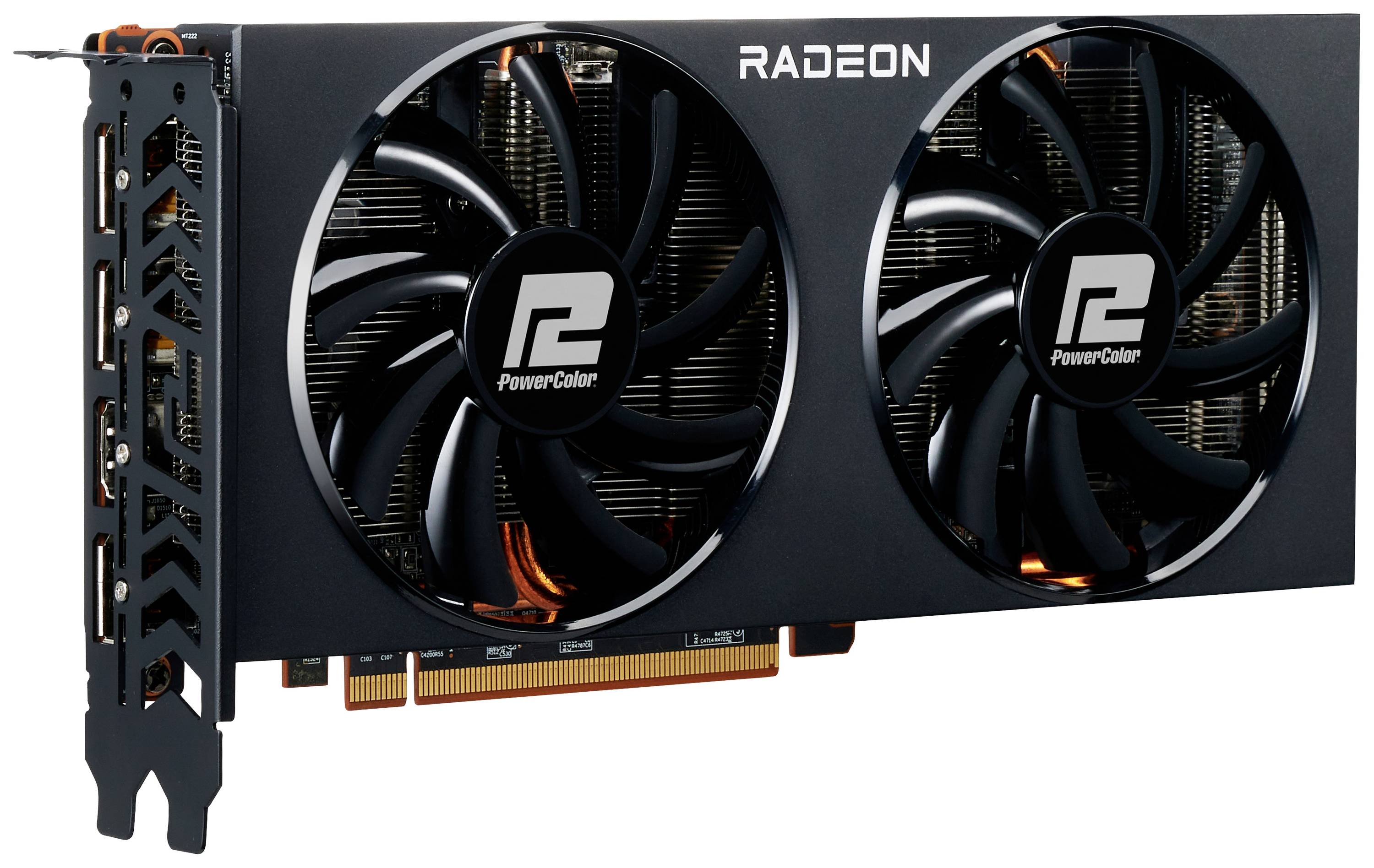 PowerColor AXRX 6700XT 12GBD6-3DH - Radeon RX 6700 XT - 12 GB - GDDR6 - 192 Bit - 7680 x 4320 Pixels - PCI Express 4.0-2