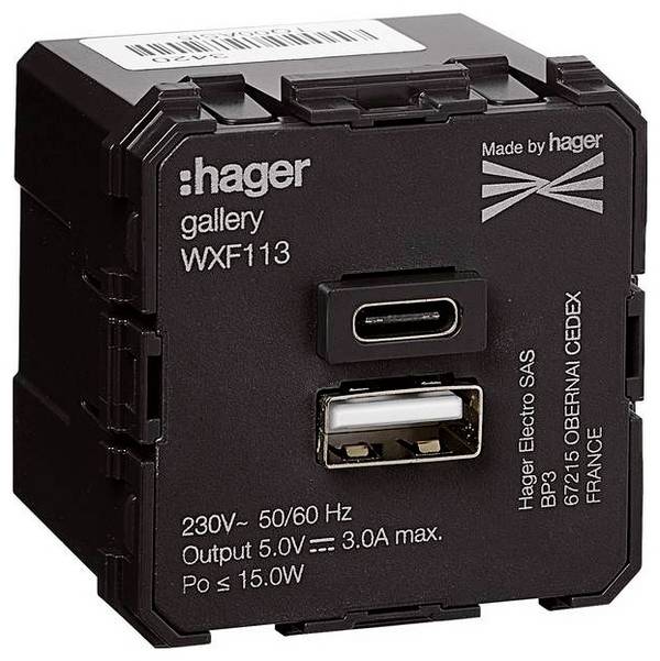 Hager WXF113  voor Accessoires voor elektroplintsysteem   1 stuk(s)