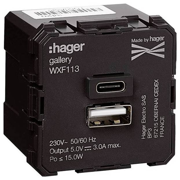 Hager WXF113 voor Accessoires voor elektroplintsysteem 1 stuk(s)-0